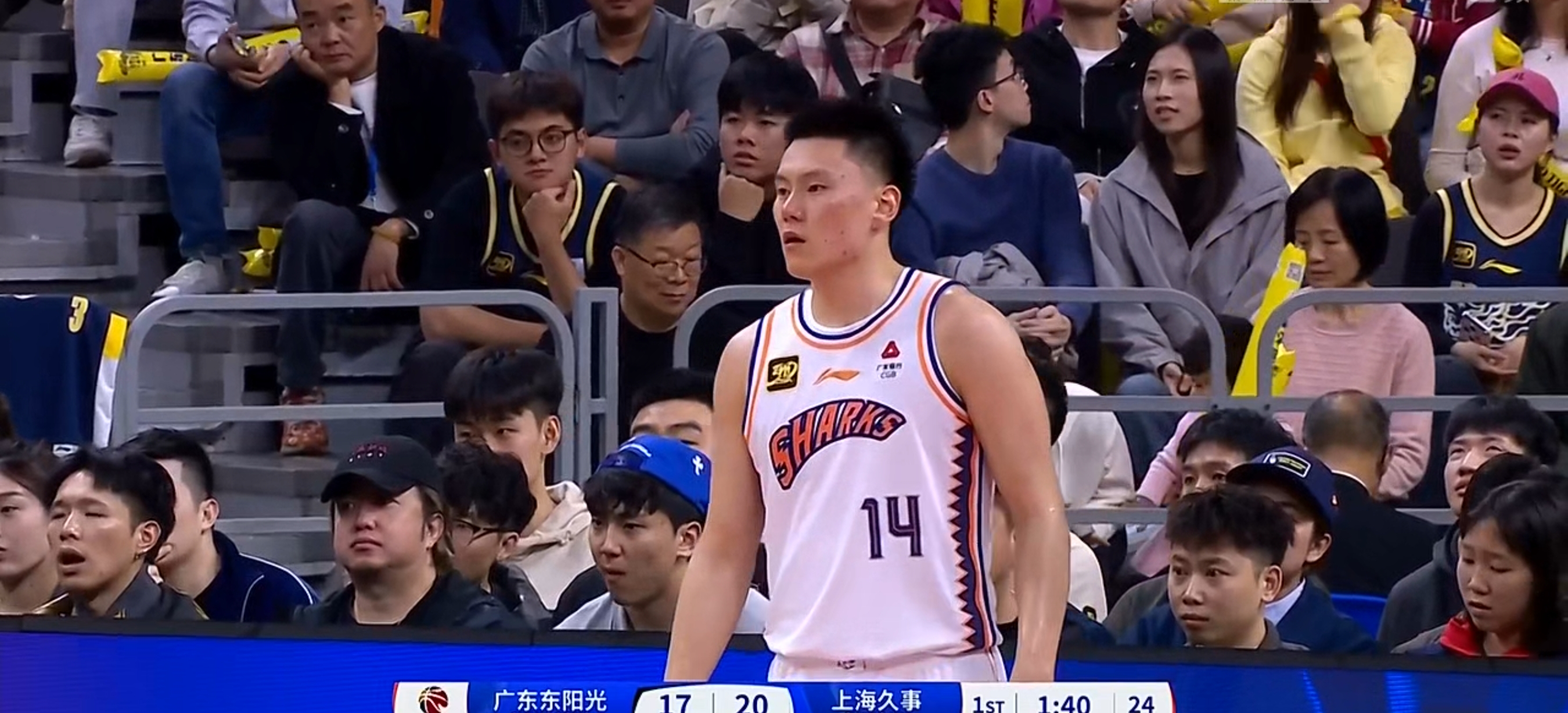 广东队大胜，豪取联赛八连胜